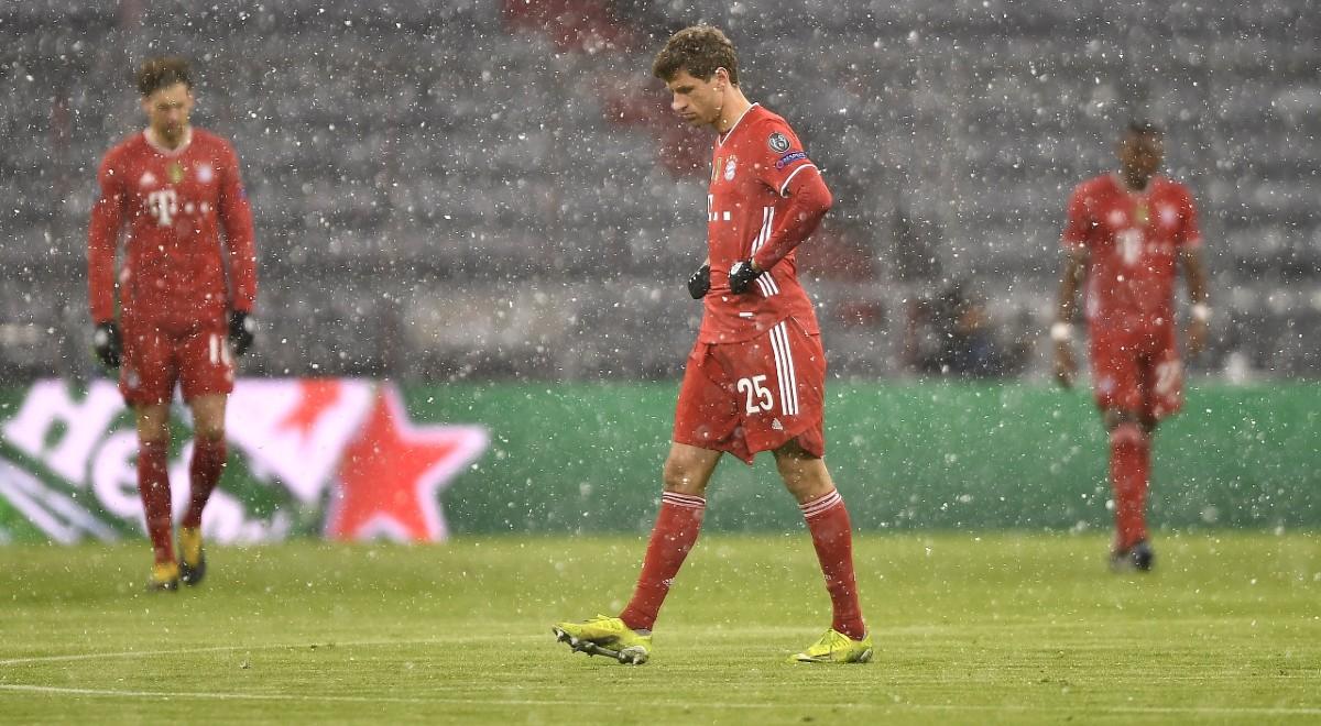Liga Mistrzów: Mueller sfrustrowany po porażce Bayernu z PSG. "Strzeliliśmy sobie w stopę"
