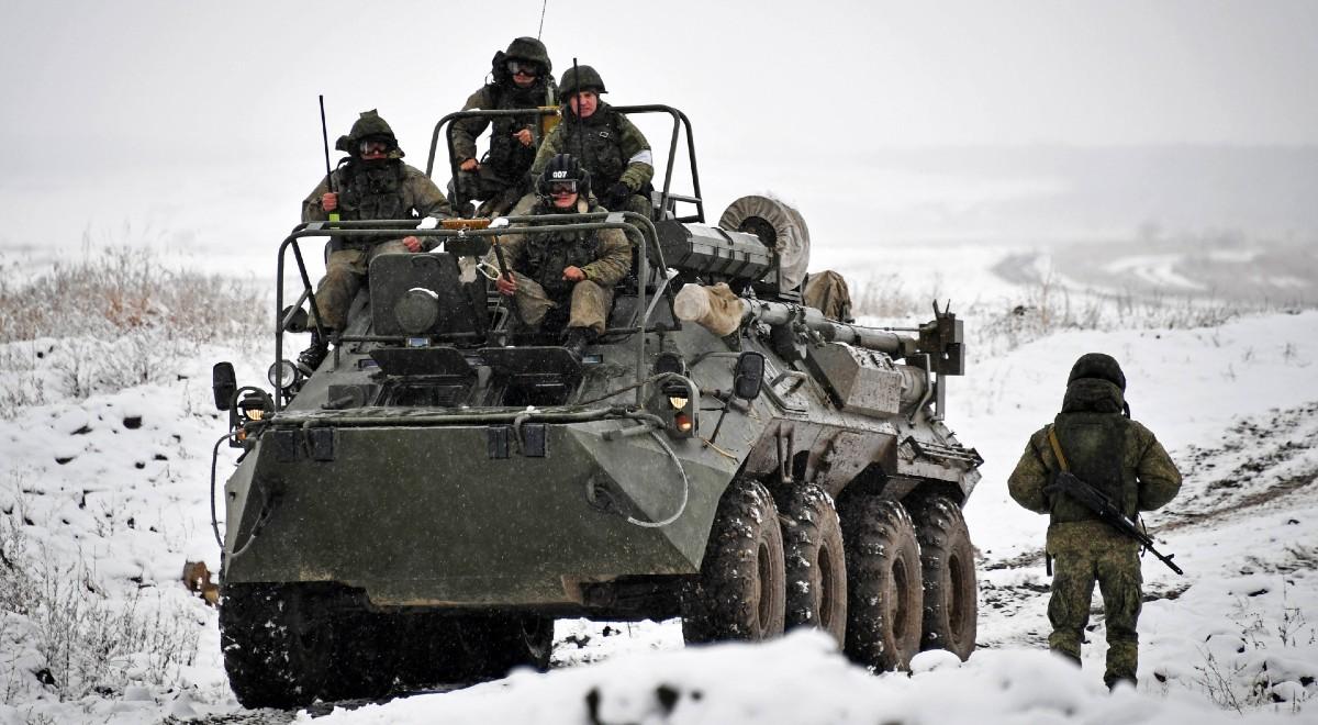 Rosyjskie wojska przy granicy z Ukrainą. USA wzywają do wycofania jednostek