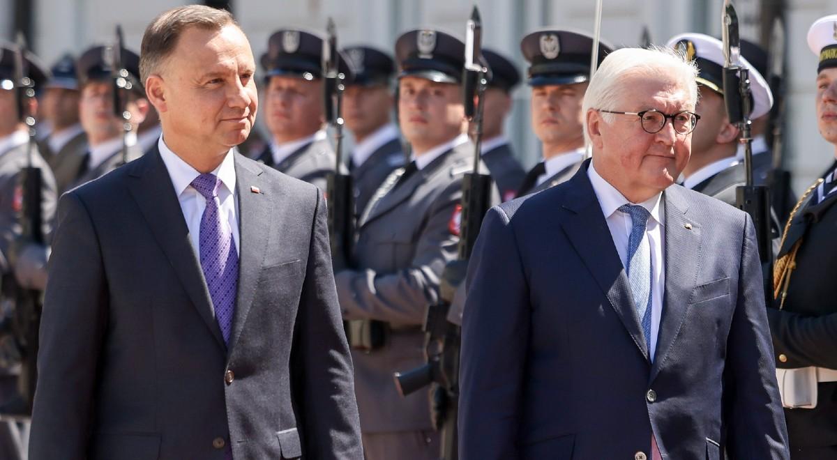 Prezydenci Polski i Niemiec rozmawiali o ataku hybrydowym Mińska. Andrzej Duda: możemy liczyć na pełne wsparcie