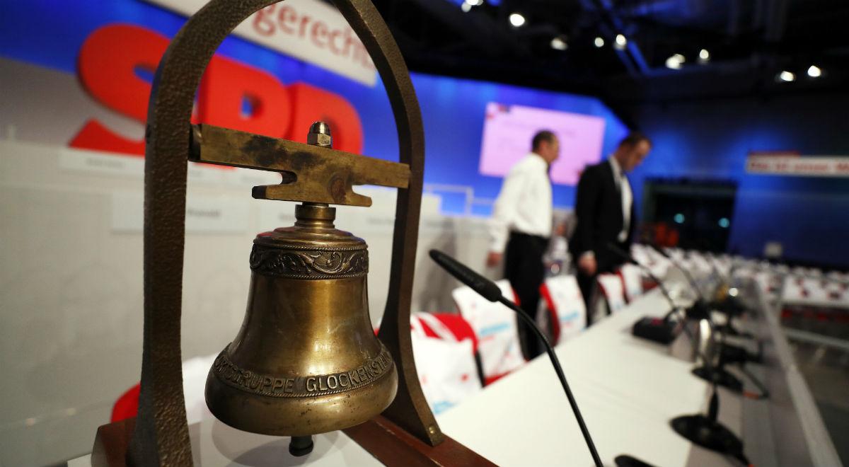 Niemcy: na zjeździe SPD decyzja w sprawie rozmów koalicyjnych