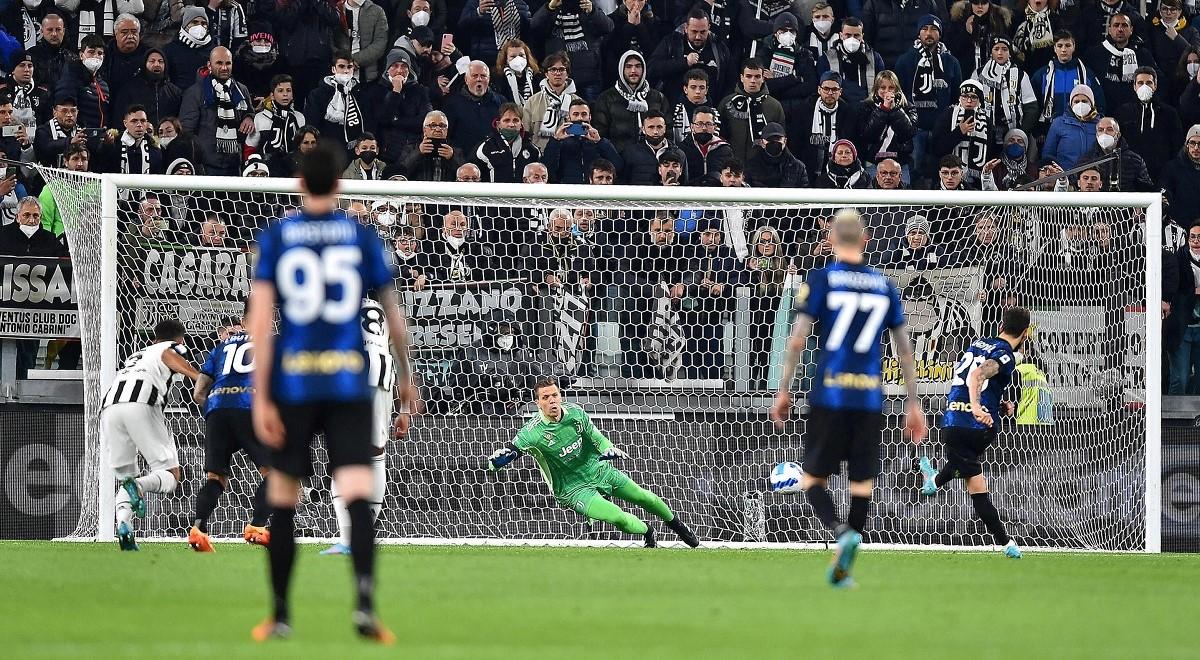 Serie A: Wojciech Szczęsny broni rzut karny, Juventus przegrywa w hicie z Interem