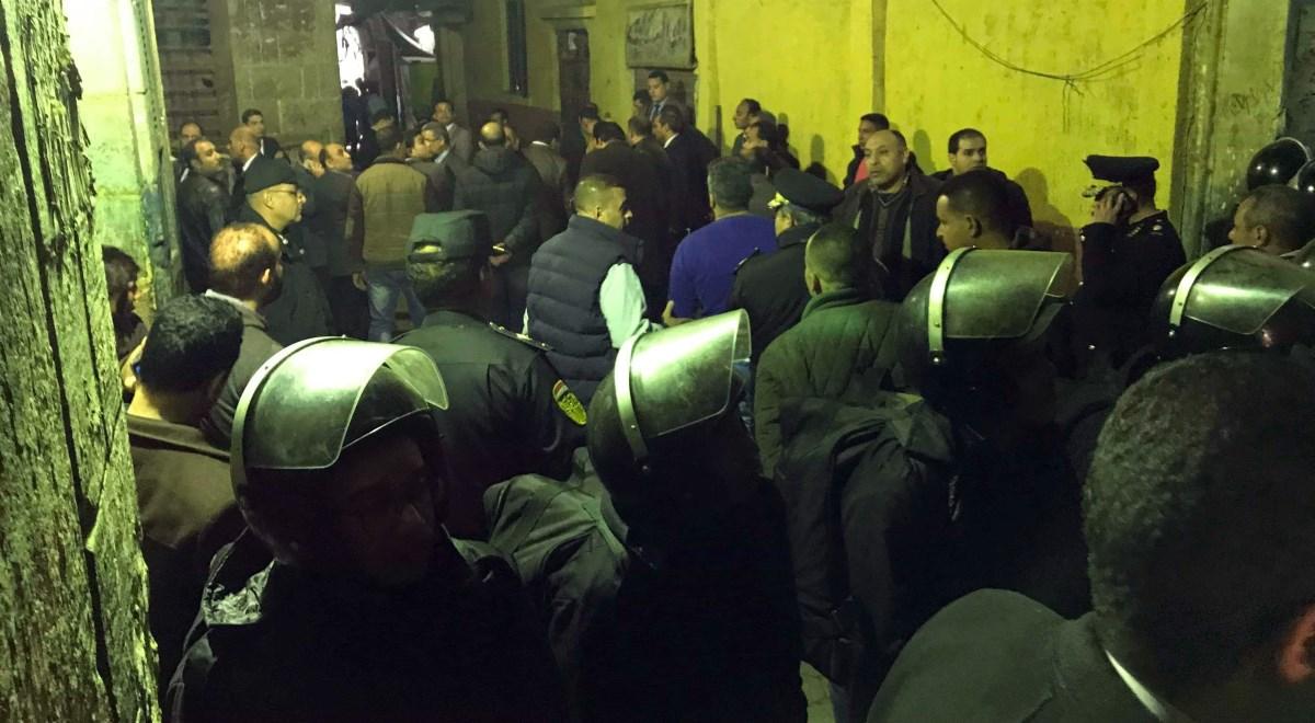 Dwóch policjantów zginęło w wyniku eksplozji w centrum Kairu