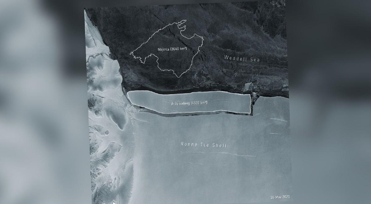 Antarktyda: oderwała się największa góra lodowa świata. Jest cztery razy większa od Nowego Jorku