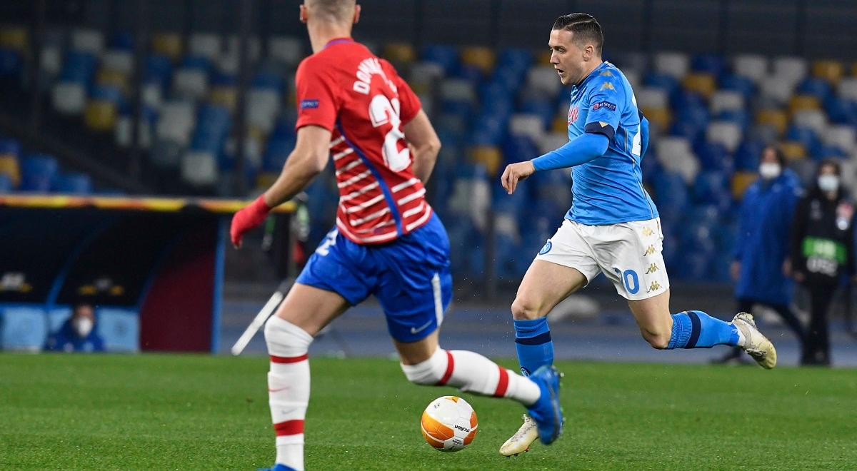 Liga Europy: gol Piotra Zielińskiego i zwycięstwo nie wystarczyły. Napoli żegna się z rozgrywkami
