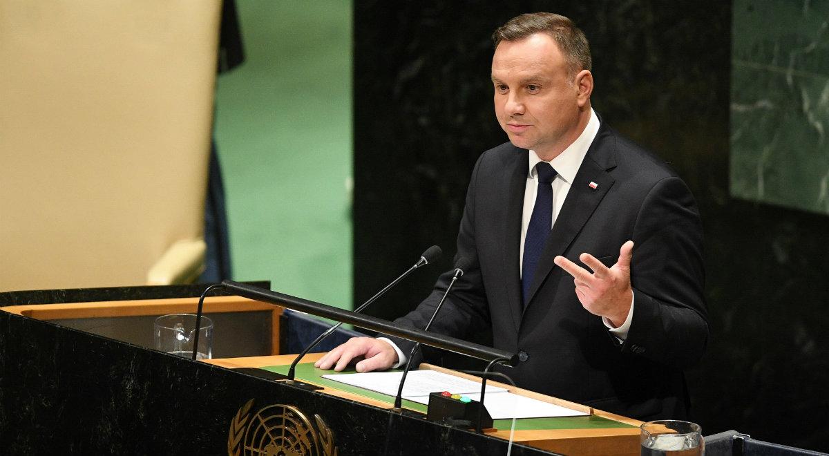 Andrzej Duda w ONZ: w Polsce polityka społeczna to priorytet