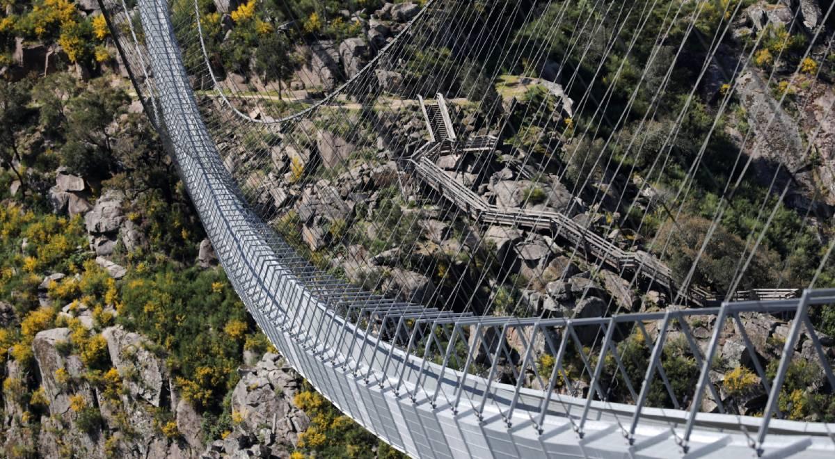 Portugalia: otwarto najdłuższy most wiszący świata. Ma ponad pół kilometra długości