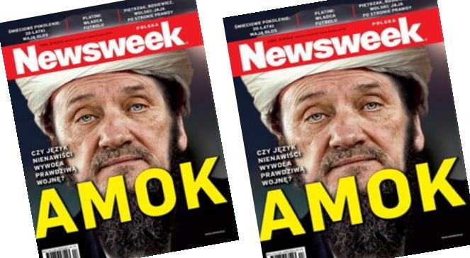 Monika Olejnik protestuje przeciwko okładce "Newsweeka"