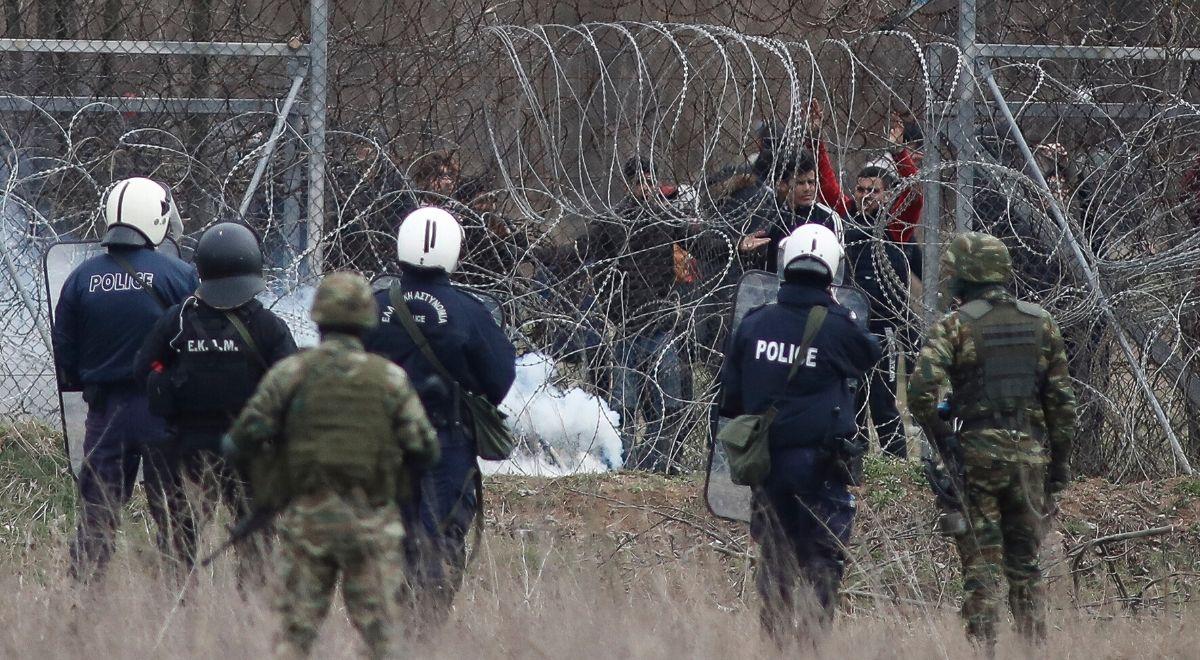 Migranci szturmują grecką granicę. Policja aresztowała kilkaset osób