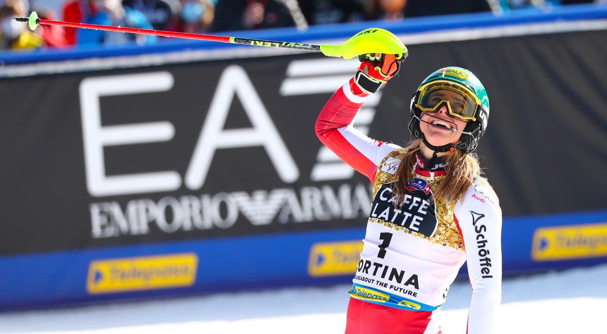 MŚ w narciarstwie alpejskim: drugie złoto Liensberger. Shiffrin z kolejnym medalem 