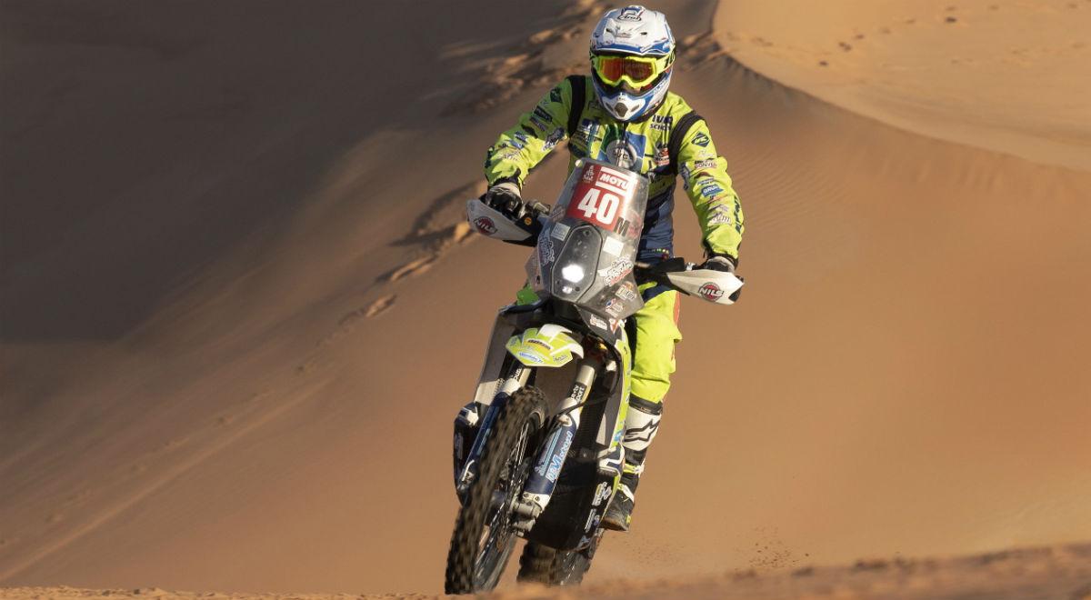 Rajd Dakar 2020. Tragedia na pustyni. Motocyklista Edwin Straver w stanie krytycznym
