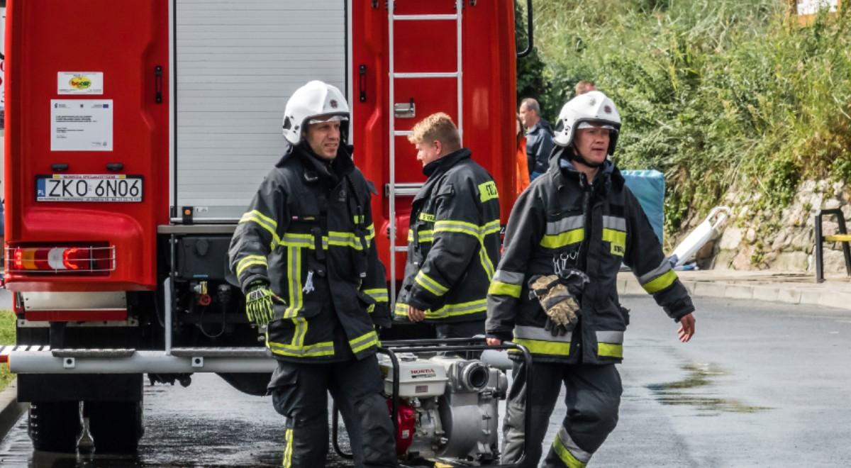 Gwałtowne ulewy i podtopienia na Śląsku. Strażacy usuwają skutki nawałnic