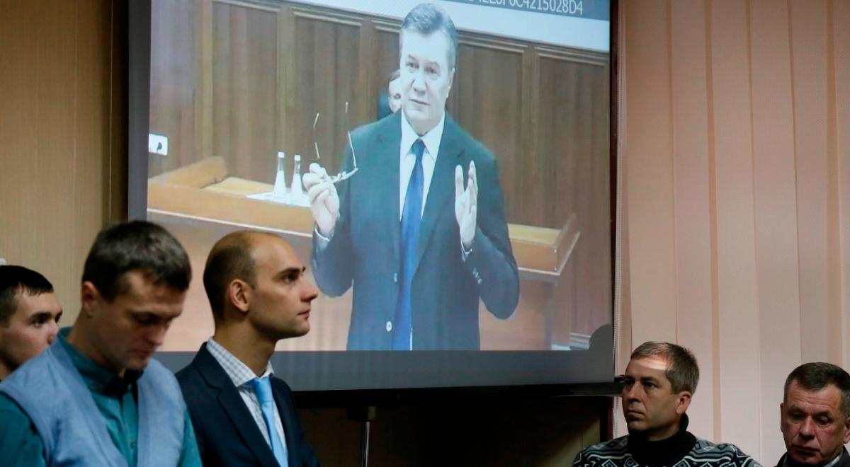 Janukowycz podejrzany o zdradę, "wezwał wojska Putina". Były prezydent przed sądem zaprzecza, że kazał strzelać na Majdanie