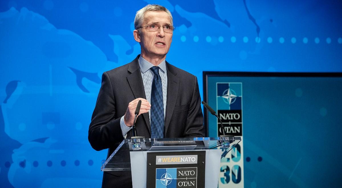Wsparcie dla suwerenności Ukrainy. Szef NATO rozmawiał z Zełenskim przed szczytem Sojuszu