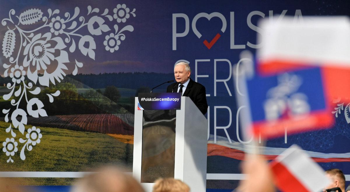 Prezes PiS w Pułtusku: kto podnosi rękę na Kościół, ten podnosi rękę na Polskę