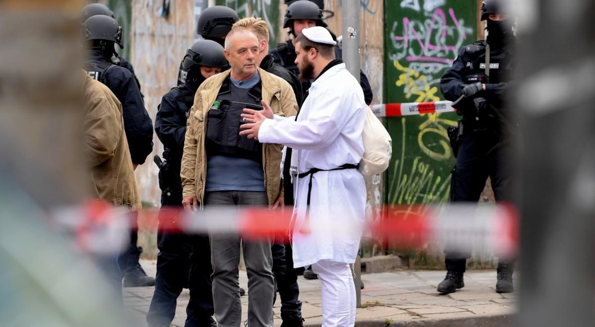 Niemcy: ofiary śmiertelne strzelaniny przed synagogą w Halle. Apel miejscowej policji
