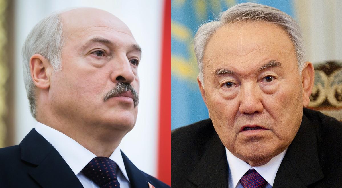 Łukaszenka rozmawiał z Nursułtanem Nazarbajewem. Omówili sytuację w Kazachstanie