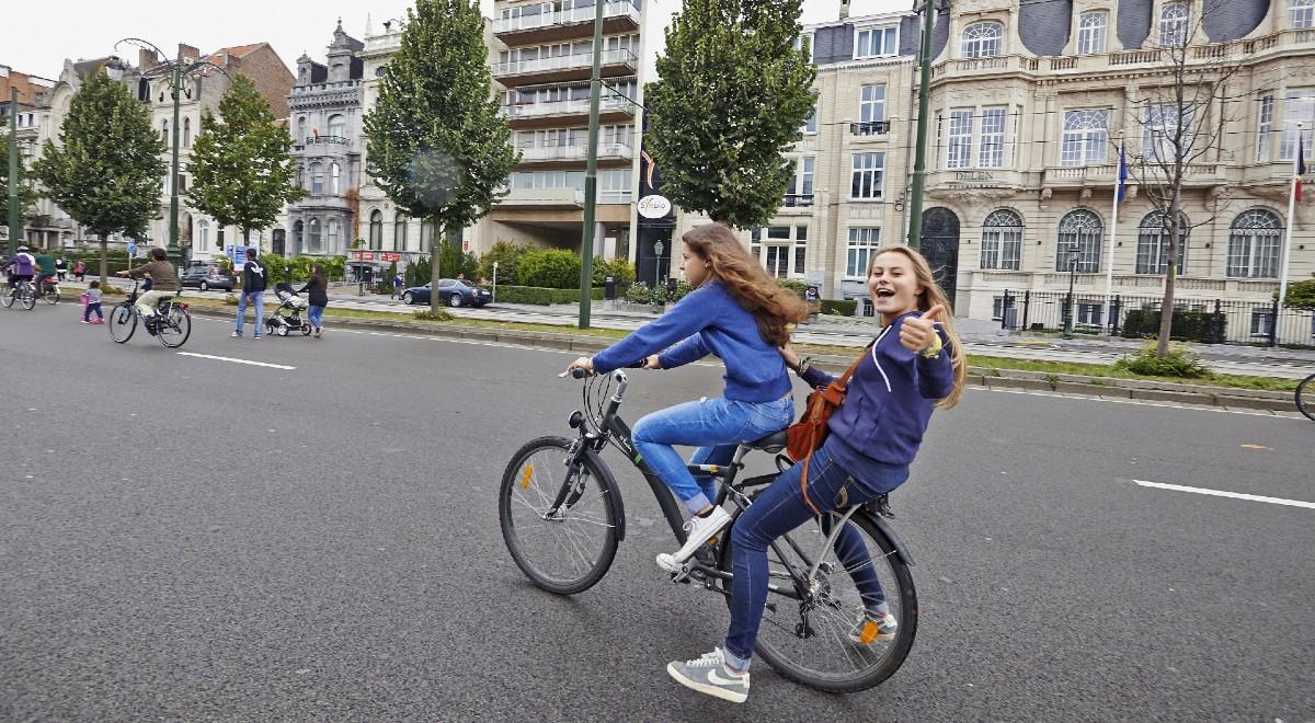 Dzień bez auta w Belgii. Kilkadziesiąt miast zamknęło ruch dla samochodów