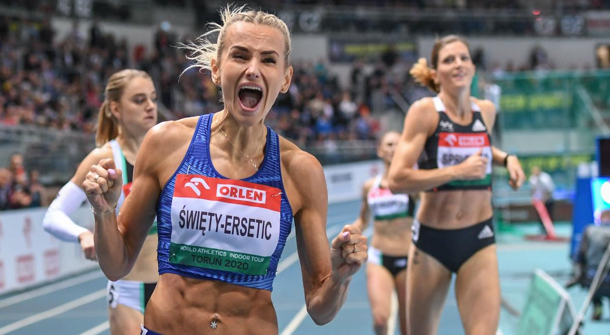 Orlen Copernicus Cup: Justyna Święty-Ersetic poprawiła rekord Polski w biegu na 400 metrów