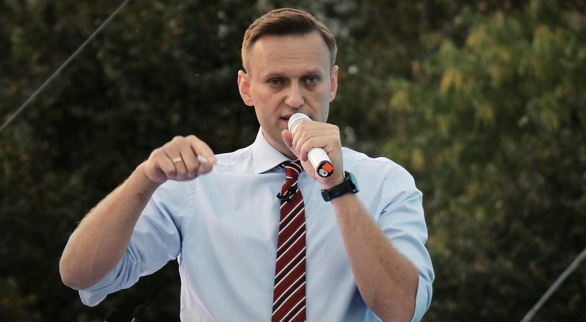 "To najbardziej widoczny przeciwnik systemu putinowskiego". Publicysta docenia działania Nawalnego