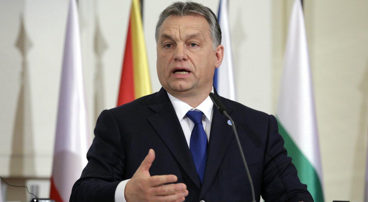 Orban: niemiecki pociąg pędzi w naszą stronę i chce nas zepchnąć z toru