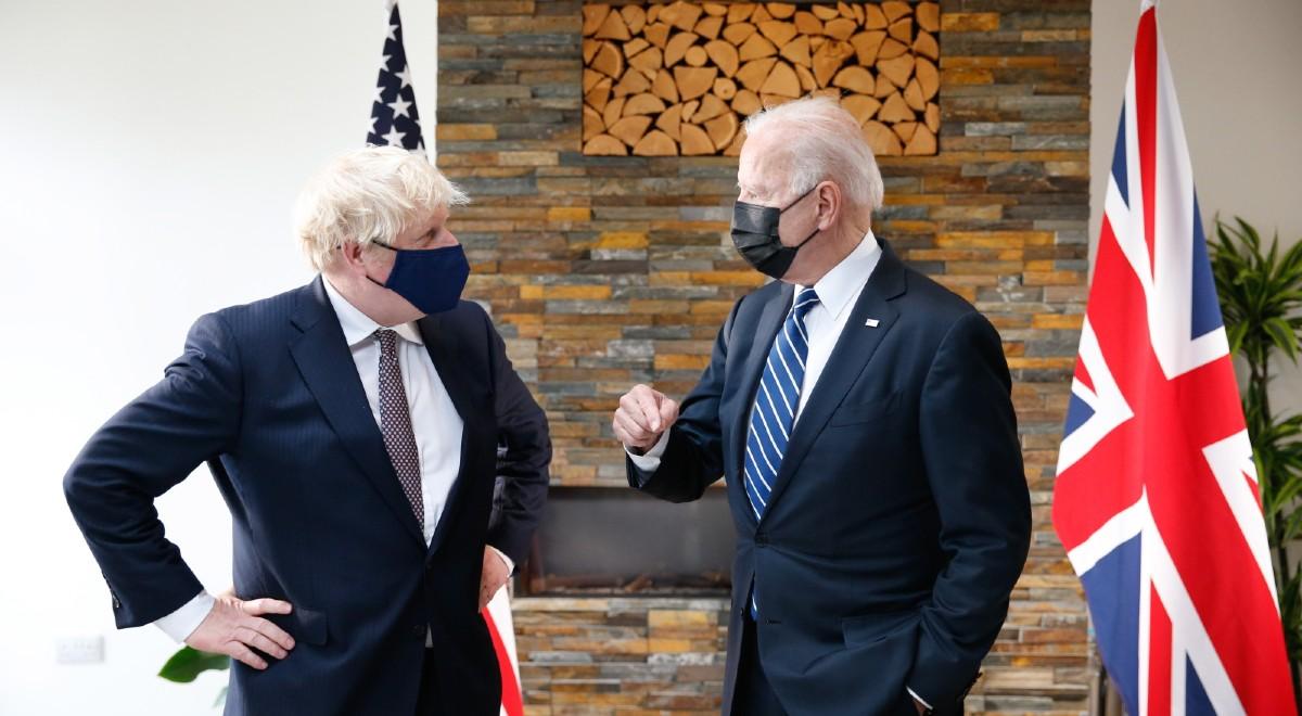 Boris Johnson i Joe Biden podpisali nową Kartę Atlantycką