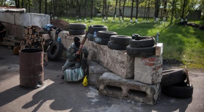 MSW Ukrainy: wojsko otoczyło Słowiańsk, trwa akcja antyterrorystyczna