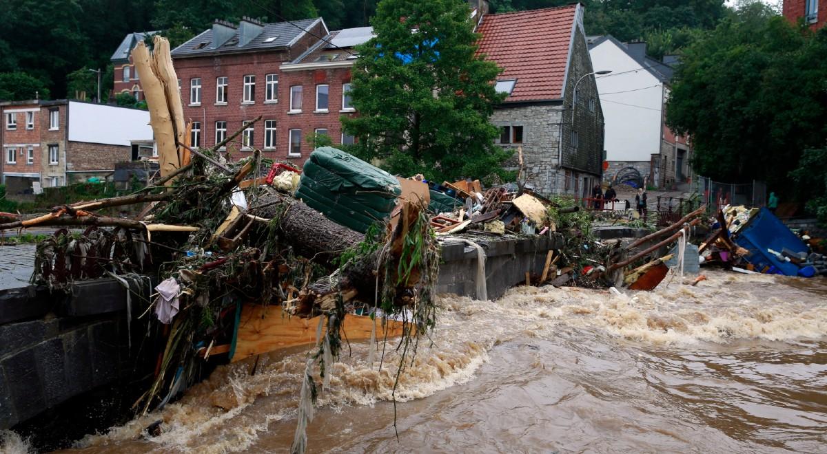 Co najmniej 8 osób nie żyje po powodziach w Belgii
