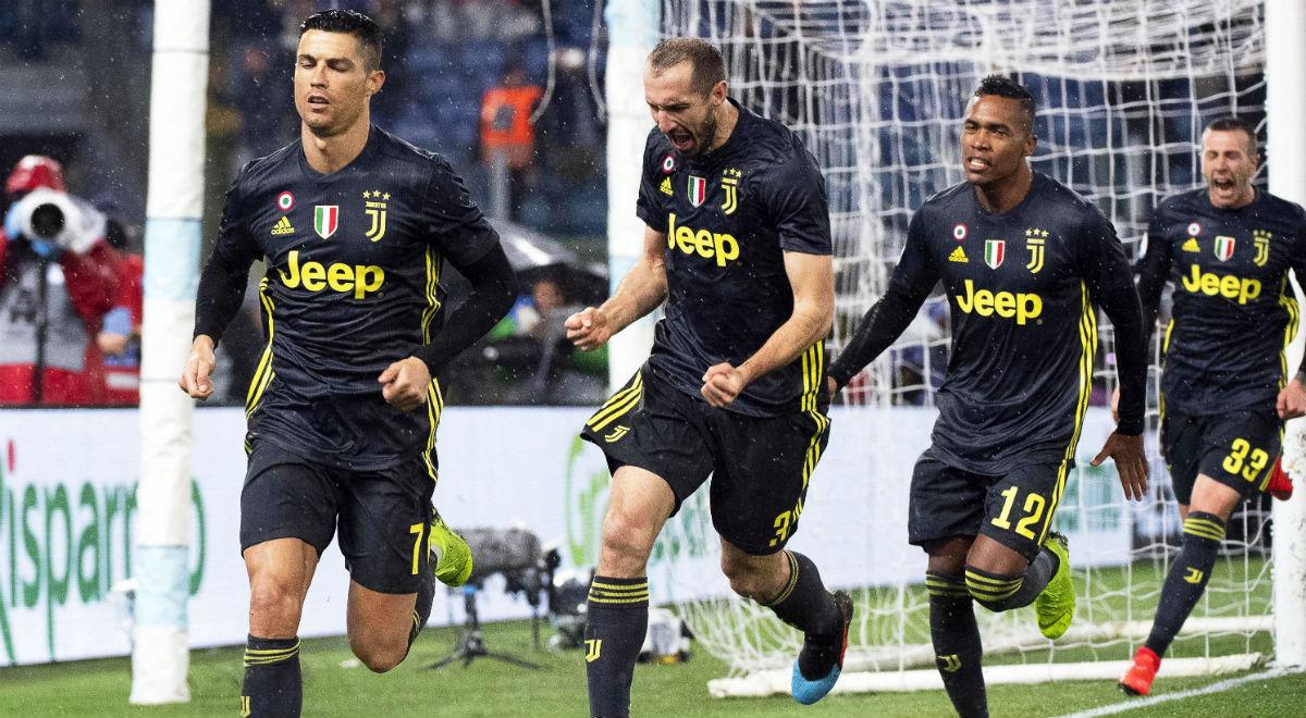 Serie A: Juventus Turyn wygrał w Rzymie z Lazio, decydujący gol Ronaldo
