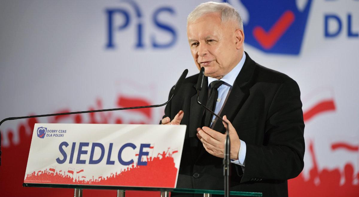 Prezes PiS: za rządów PO-PSL Polacy byli okradani na gigantyczne sumy
