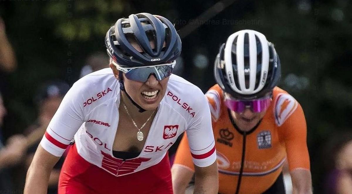 Katarzyna Niewiadoma brązową medalistką kolarskich MŚ w Belgii
