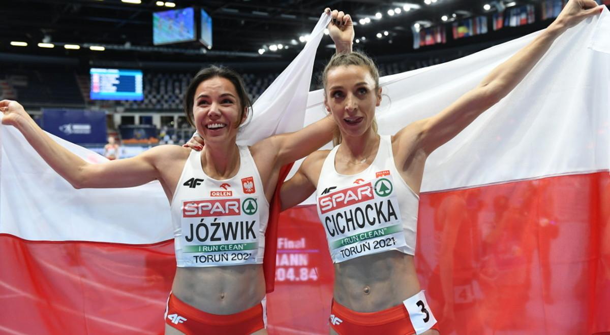 Halowe ME: dwa medale polskich biegaczek. Joanna Jóźwik i Angelika Cichocka wróciły w wielkim stylu 