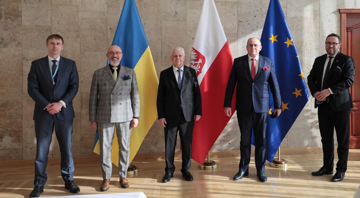 "Niepodległa Ukraina jest niezbywalną częścią Europy". Szef MSZ podsumował wizytę w Kijowie