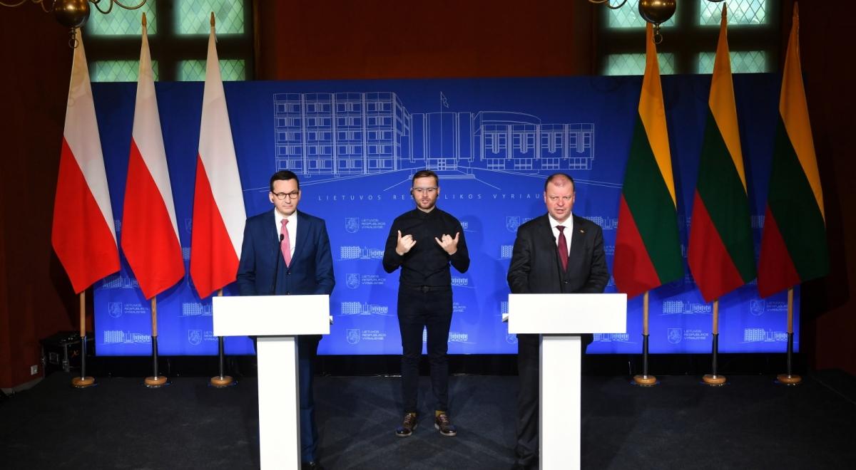 "Nie poprzemy sankcji przeciwko Polsce". Premier Litwy ws. sporu z KE