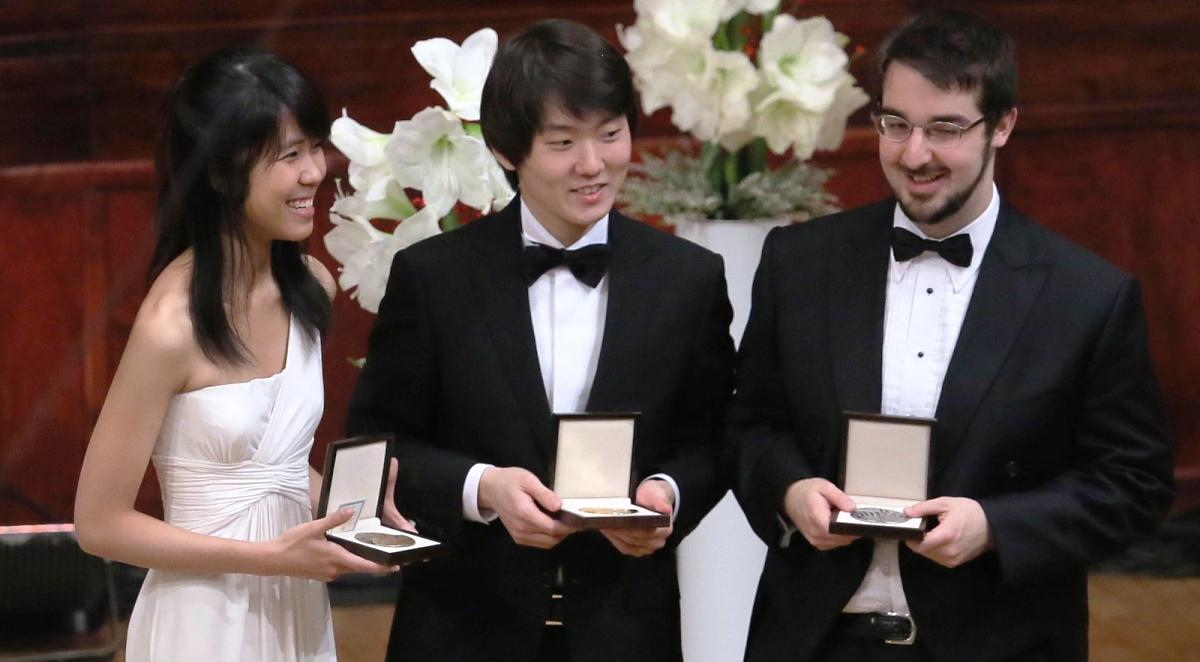 Prezydent wręczył nagrodę główną laureatowi XVII Konkursu Chopinowskiego