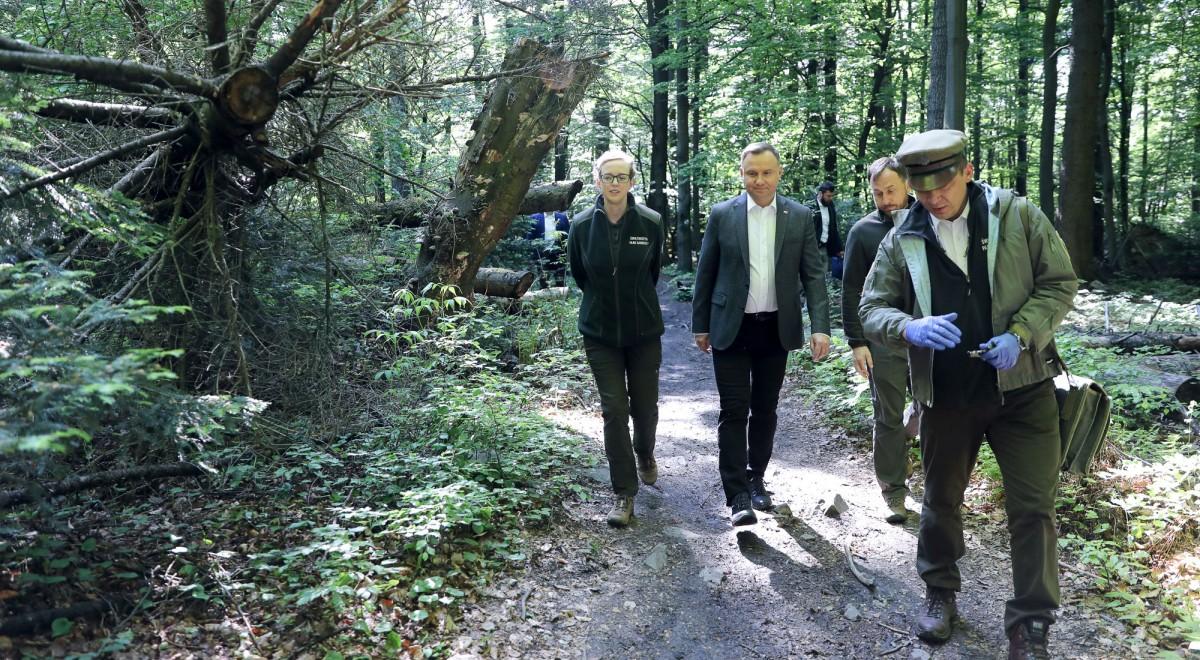 "Warto wybrać jeden z parków narodowych". Prezydent apeluje o wsparcie polskiej turystyki