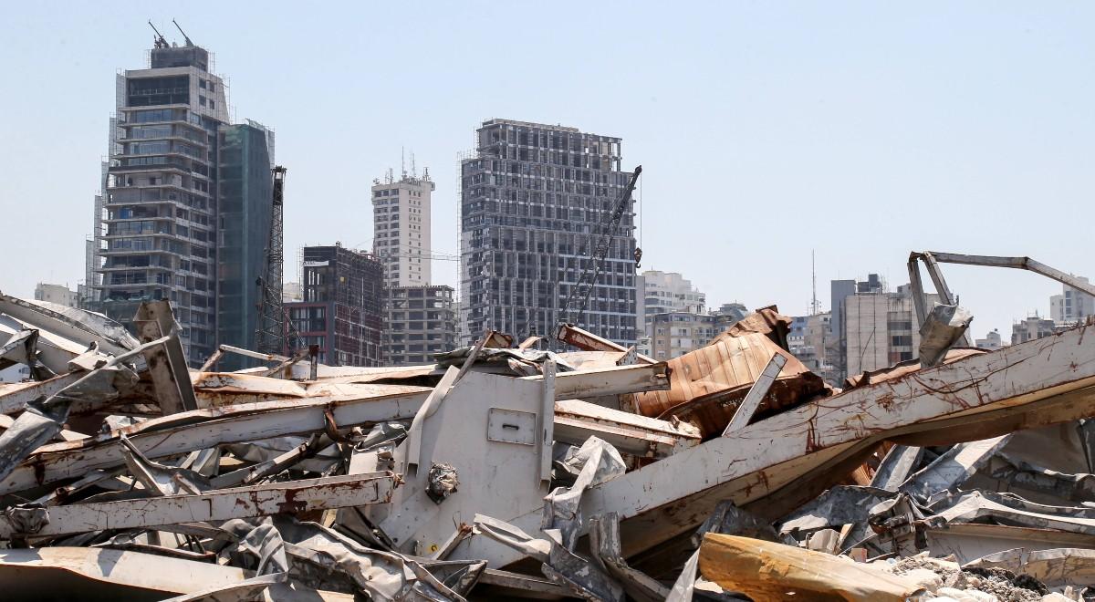 Bejrut: rocznica wybuchu w porcie. W wyniku tragedii zginęły setki osób, kilka tysięcy zostało rannych