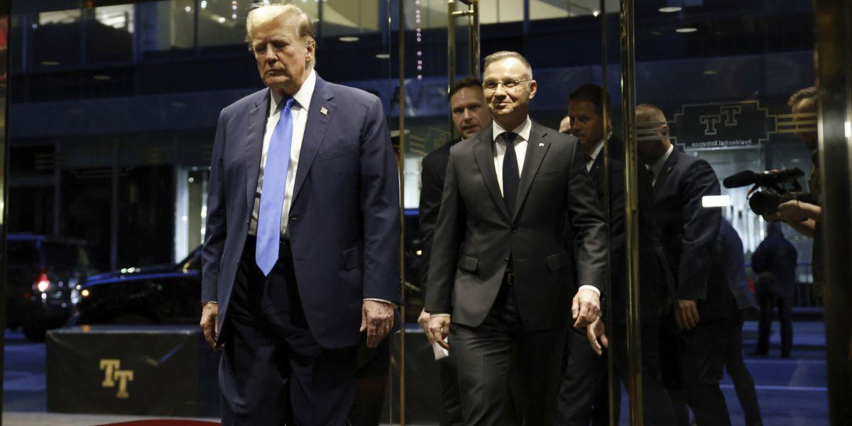 Prezydent Duda ujawnia kulisy spotkania z Trumpem. "Umówił mnie Mastalerek"