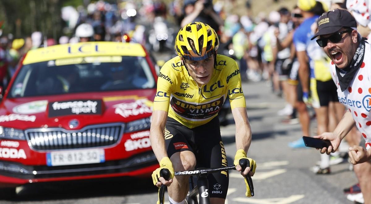 Tour de France: Jonas Vingegaard ze zwycięstwem oraz gestem fair-play wobec Pogacara