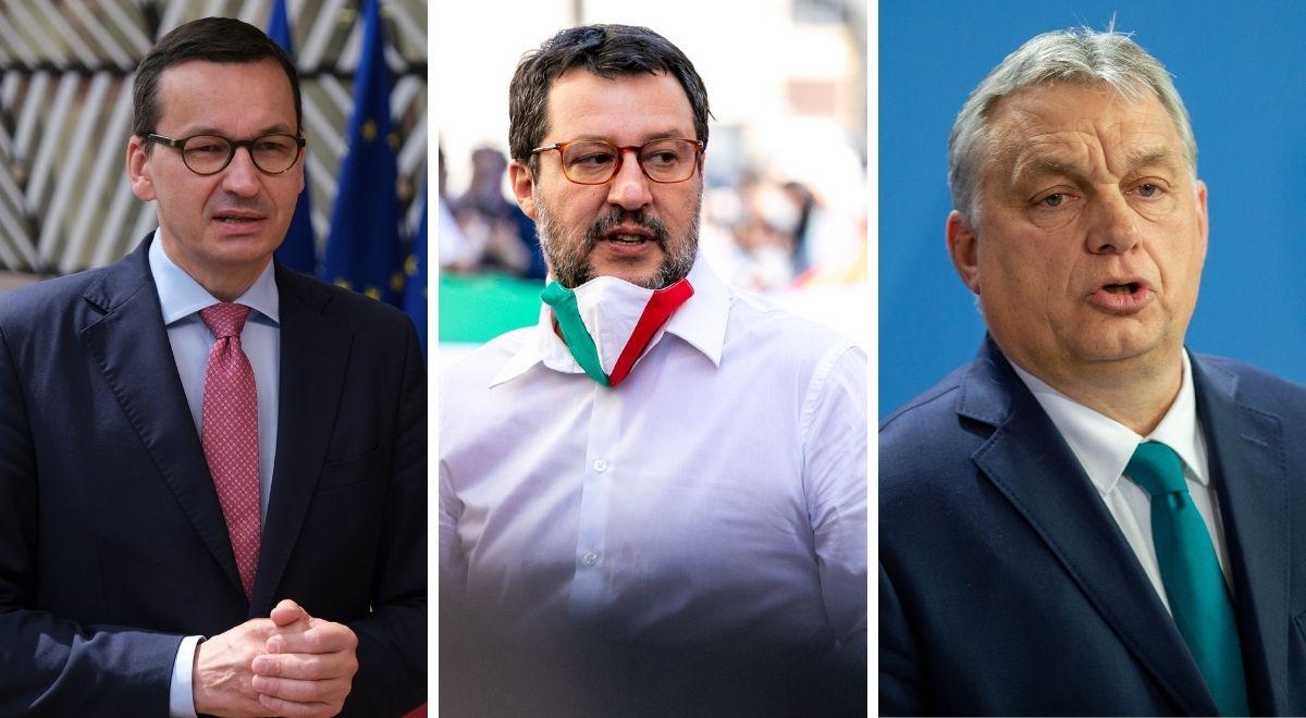 Spotkanie Morawiecki-Orban-Salvini. Premier: będziemy dyskutować o sprawach europejskich