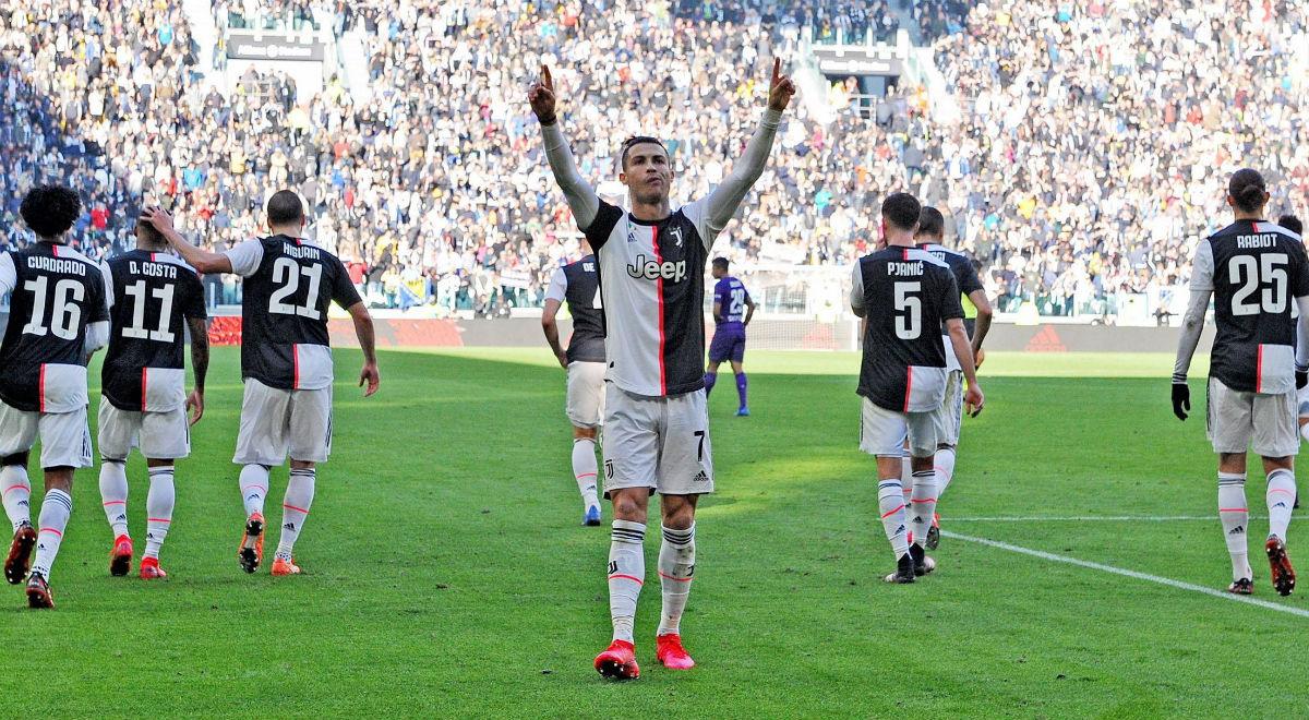 Serie A. Ronaldo dwukrotnie pokonał Drągowskiego, Fiorentina bezradna w meczu z Juventusem