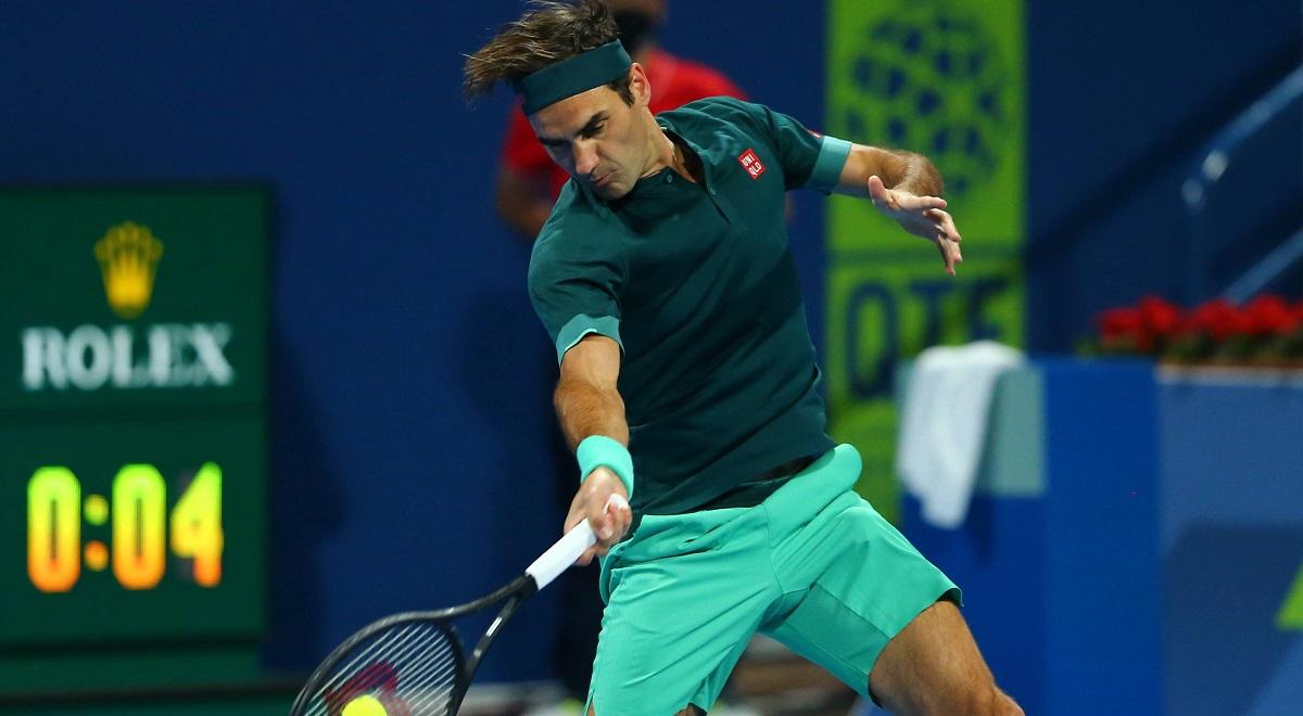 ATP Doha: Federer wreszcie na korcie. Ciężka przeprawa po rocznej przerwie