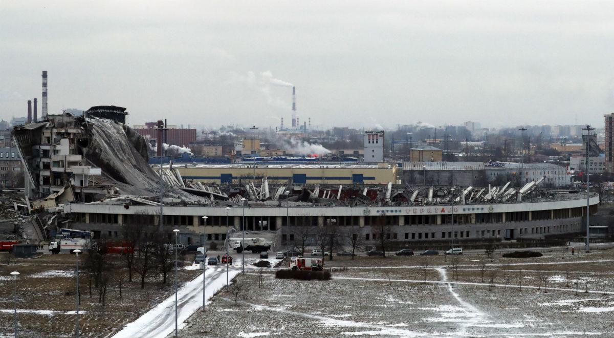 Katastrofa w Petersburgu. Podczas remontu zawalił się stadion