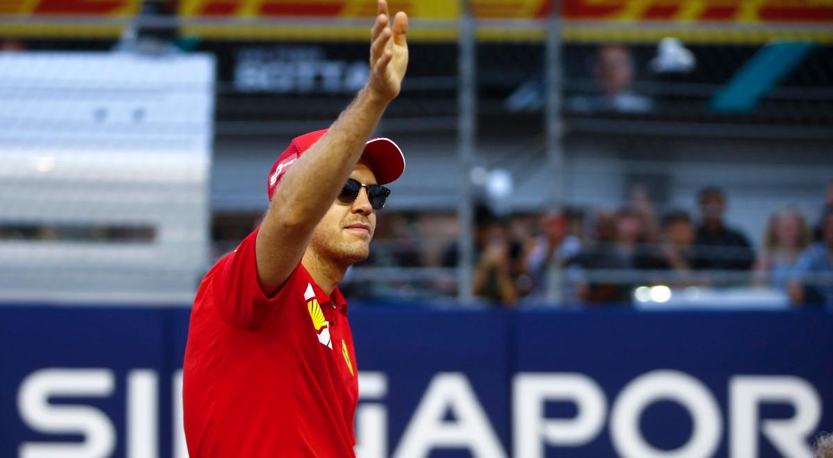 Formuła 1: dublet Ferrari w GP Singapuru. Sebastian Vettel wygrał po ponad roku przerwy 