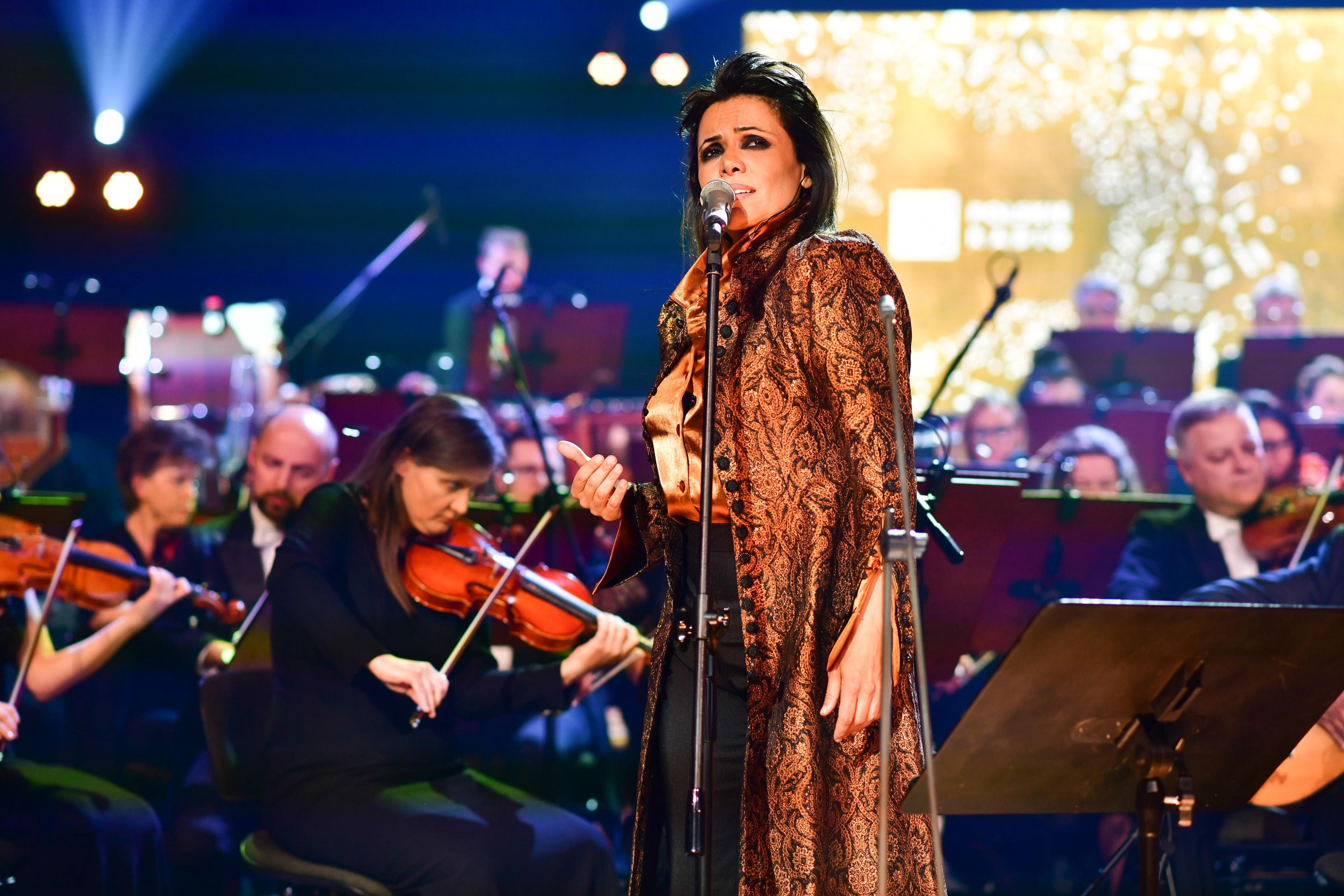 Yasmin Levy podczas koncertu z Polską Orkiestrą Radiową