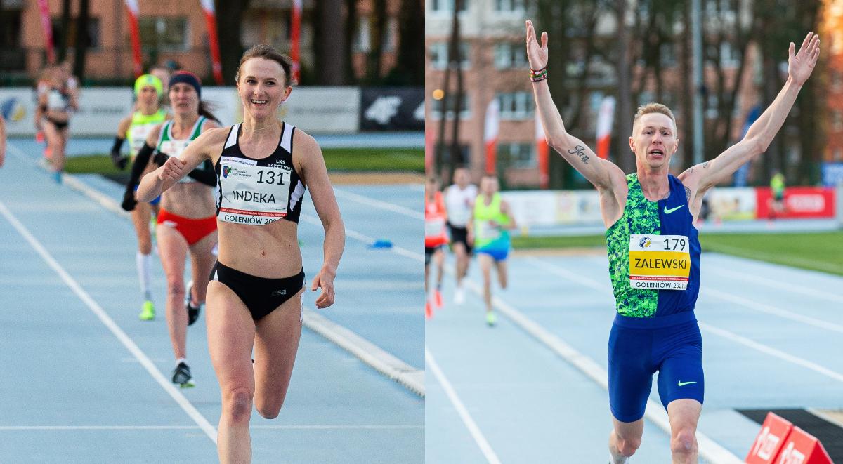 Sylwia Indeka i Krystian Zalewski mistrzami Polski w biegu na 10 000 metrów