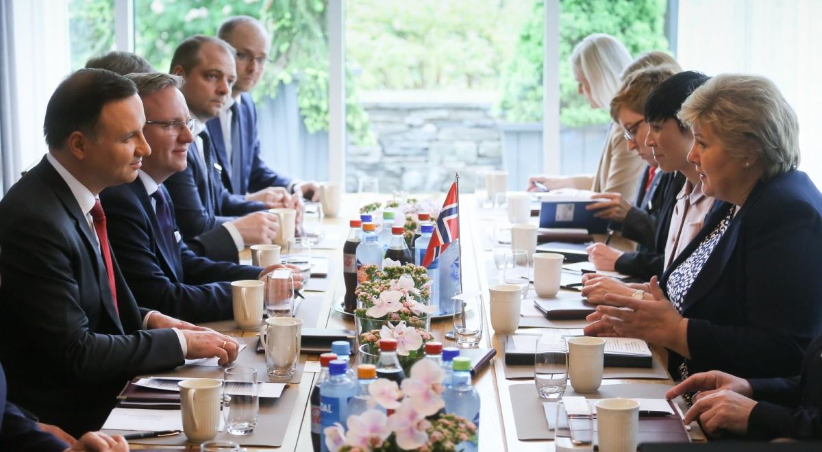 Prezydent w Norwegii. "Chcemy nawiązać strategiczne relacje ze Skandynawią"