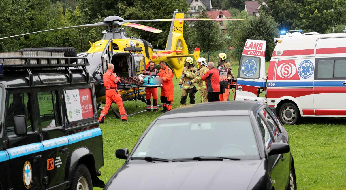 Burza w Tatrach. 34 osoby wciąż pozostają w szpitalach