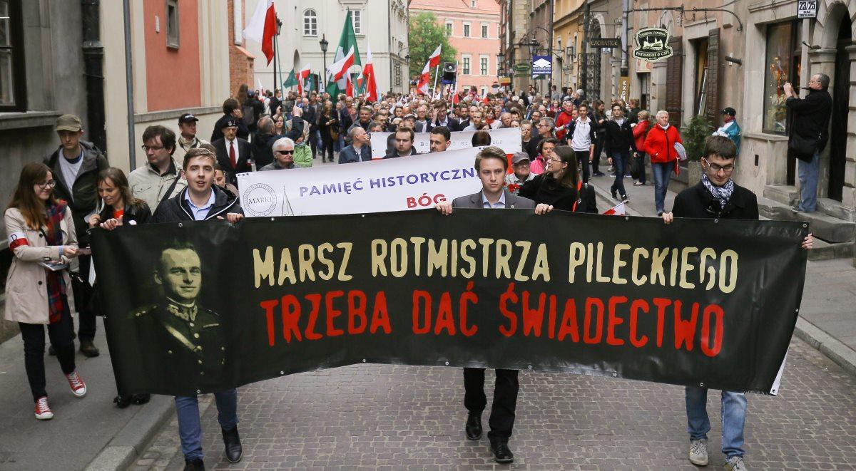 W całej Polsce odbyły się marsze upamiętniające rotmistrza Witolda Pileckiego