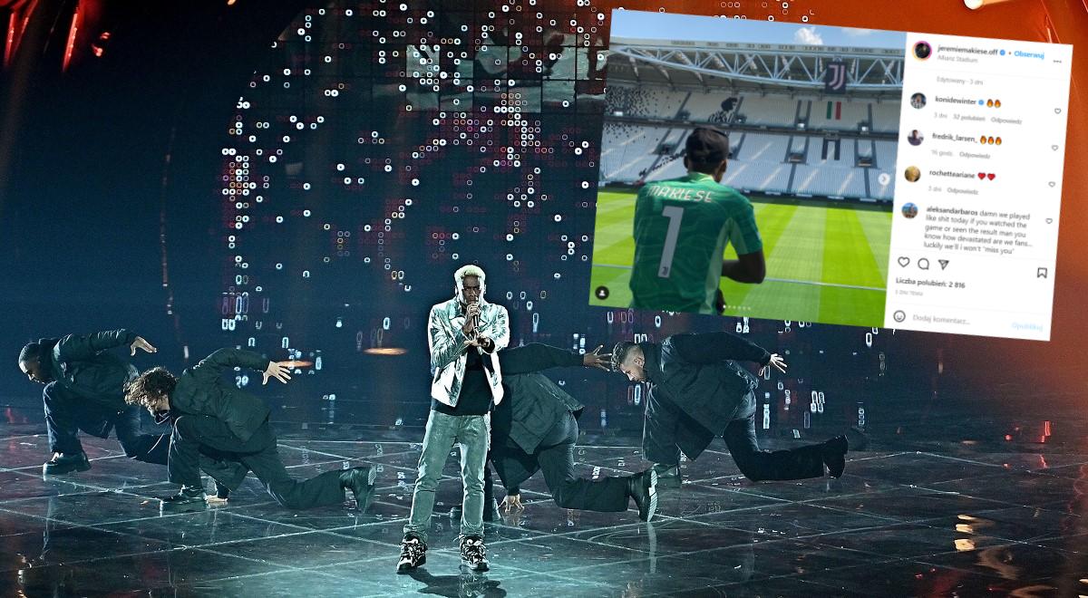 Eurowizja 2022: ze stadionu na scenę. Jérémie Makiese z Belgii zaśpiewa w finale