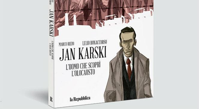 "Człowiek, który odkrył Holokaust". Komiks o Janie Karskim we włoskiej gazecie